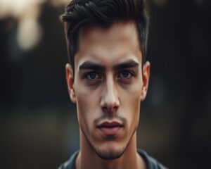 outdoor senior picture poses for guys