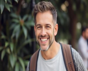outdoor senior picture poses for guys