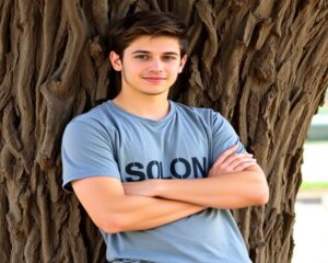 outdoor senior picture poses for guys