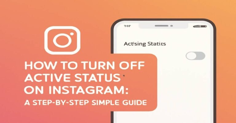 how to turn off active status on instagram