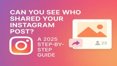 can you see who shared your instagram post