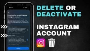 How to delete Instagram account permanently