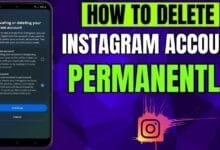 How to delete Instagram account permanently