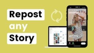 How to repost a story on instagram