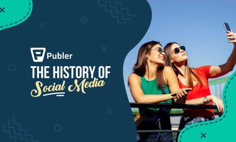 What was the first social media platform