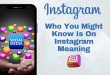 Who you might know is on instagram