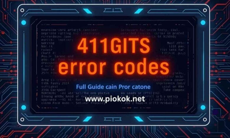 hcs 411gits error codes