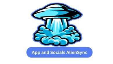 App and Socials AlienSync