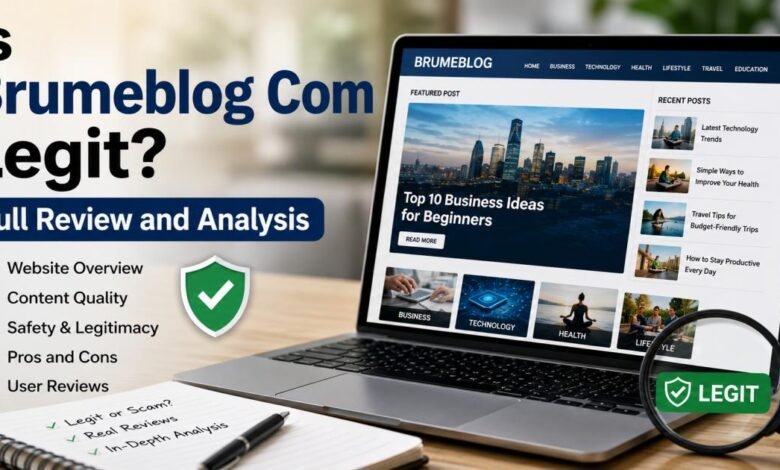 Is Brumeblog Com Legit? Full Review and Analysis