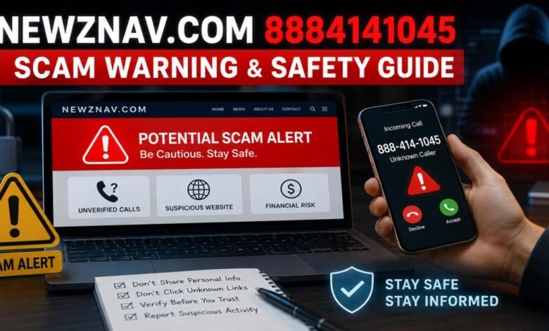 Newznav.com 8884141045: Scam Warning & Safety Guide